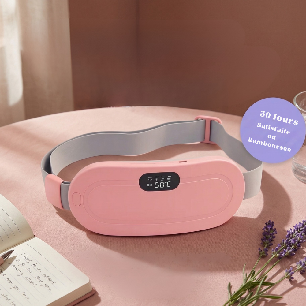 Ceinture chauffante anti douleurs menstruelles